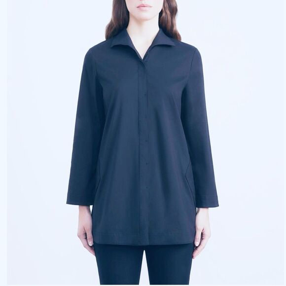Lafayette 148 New York Marla Tunic Top - Picture 7 of 7
